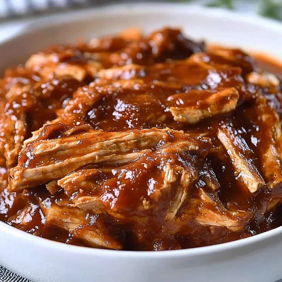 Aromatyczny szarpany kurczak w sosie BBQ na każdą okazję