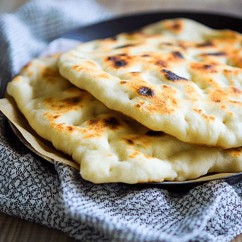 Idealny Chlebek Naan – Indyjski Chlebek z Patelni w 30 Minut – Schritt 1