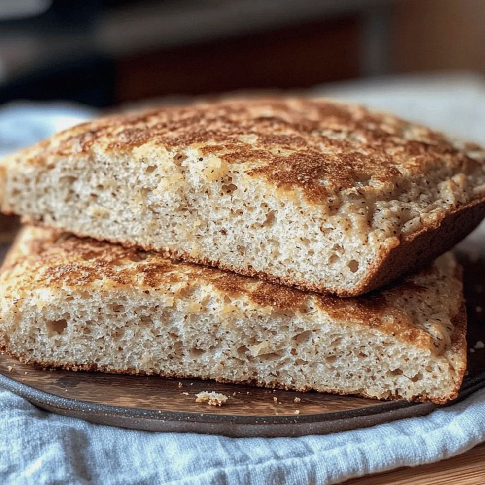 KETO chlebek z patelni gotowy w mniej niż 15 minut - Prosty i pyszny! – Schritt 2