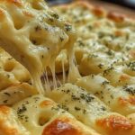 Puszysty chlebek czosnkowy z ziołami – idealny na każdą okazję