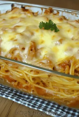 Pyszna i Łatwa Zapiekanka z Makaronu Spaghetti dla Rodziny
