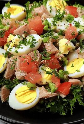Pyszna Sałatka z Tuńczykiem i Jajkiem na Zdrowy Lunch