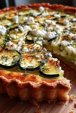 Pyszna Tarta z Cukinią i Fetą: Latem na Talerzu!