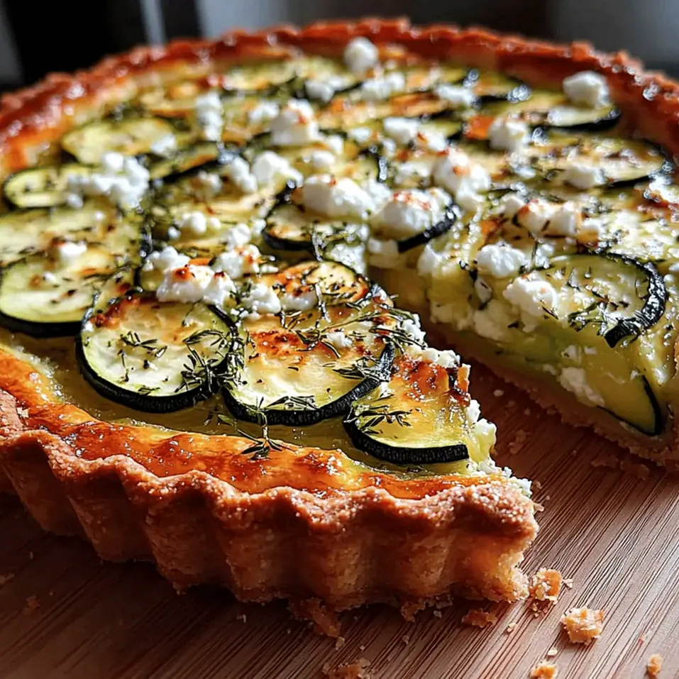 Pyszna Tarta z Cukinią i Fetą: Latem na Talerzu!