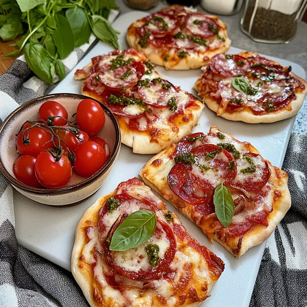 Pyszne błyskawiczne pizzerinki, które zachwycą Twoich gości – Schritt 1