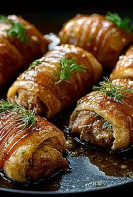 Pyszne faszerowane zraziki schabowe w aromatycznym sosie