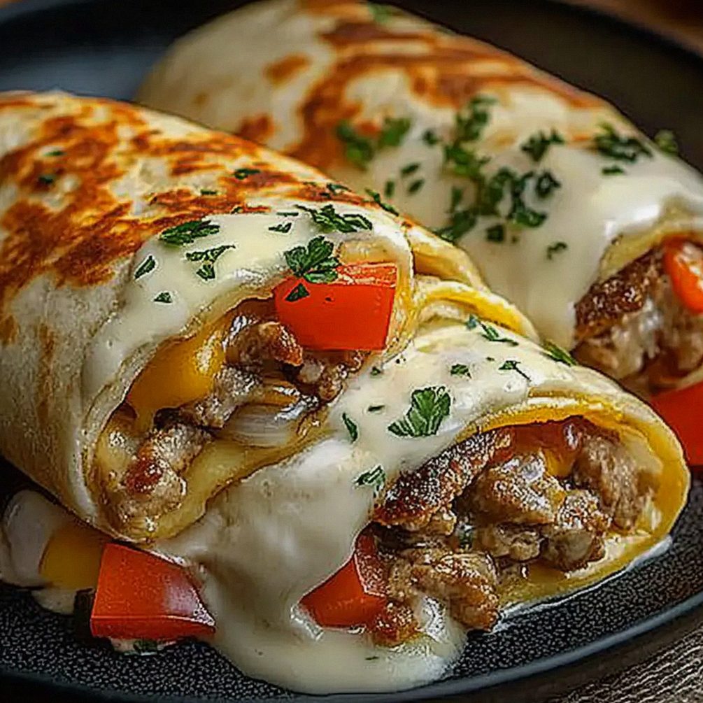 Pyszne naleśniki gyros z serem, które zachwycą całą rodzinę