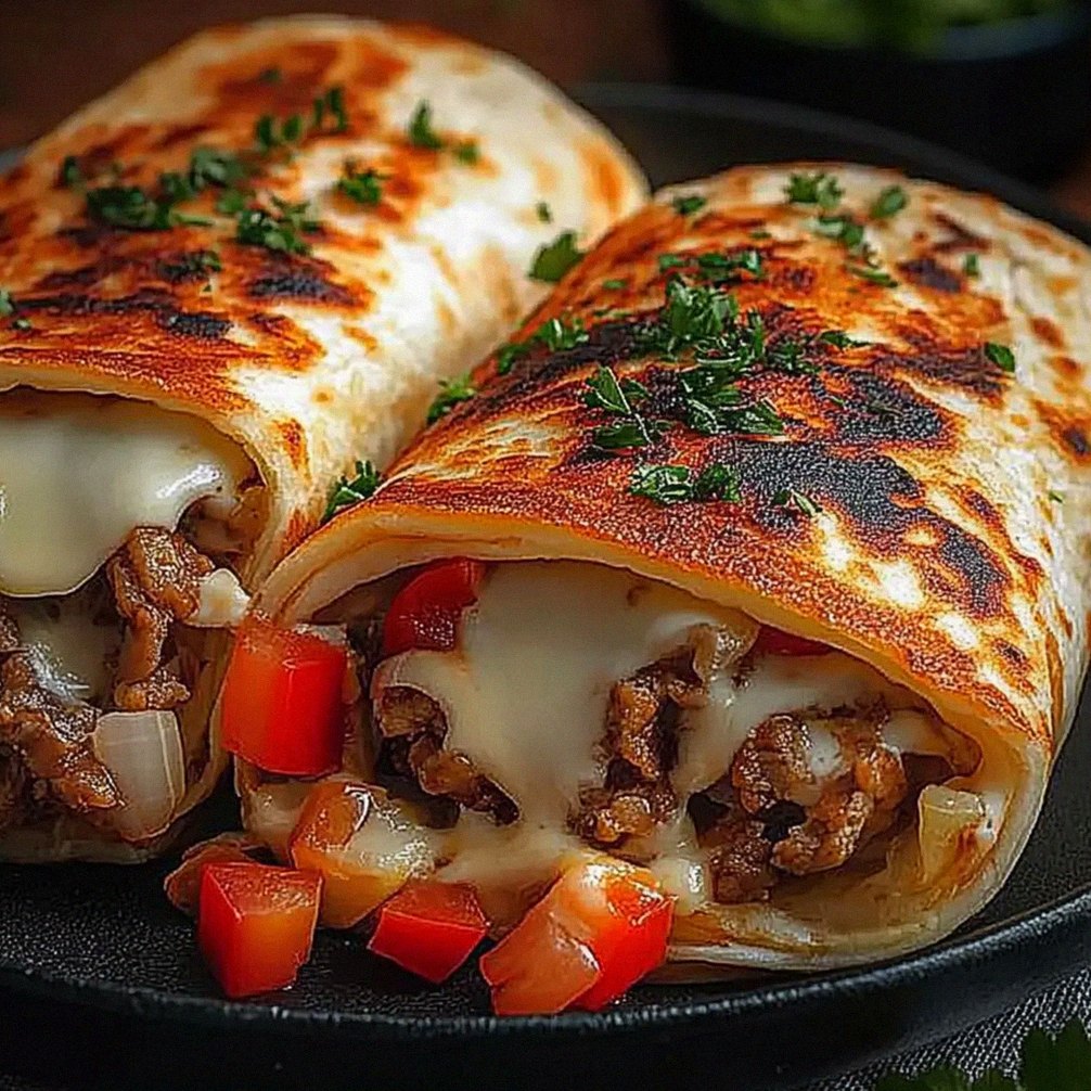 Pyszne naleśniki gyros z serem, które zachwycą całą rodzinę – Schritt 2