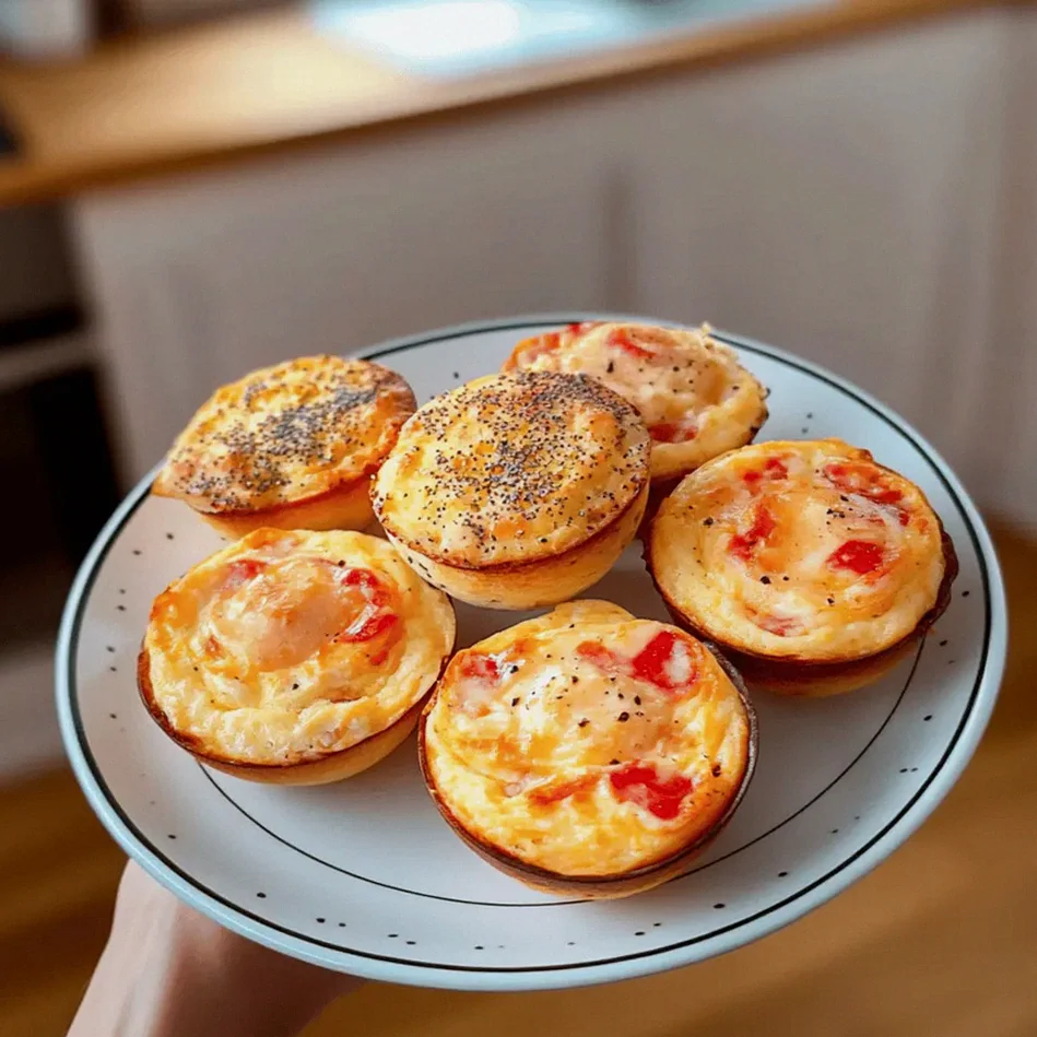 Pyszne wytrawne muffinki jajeczne z serem wiejskim na każdą porę! – Schritt 1