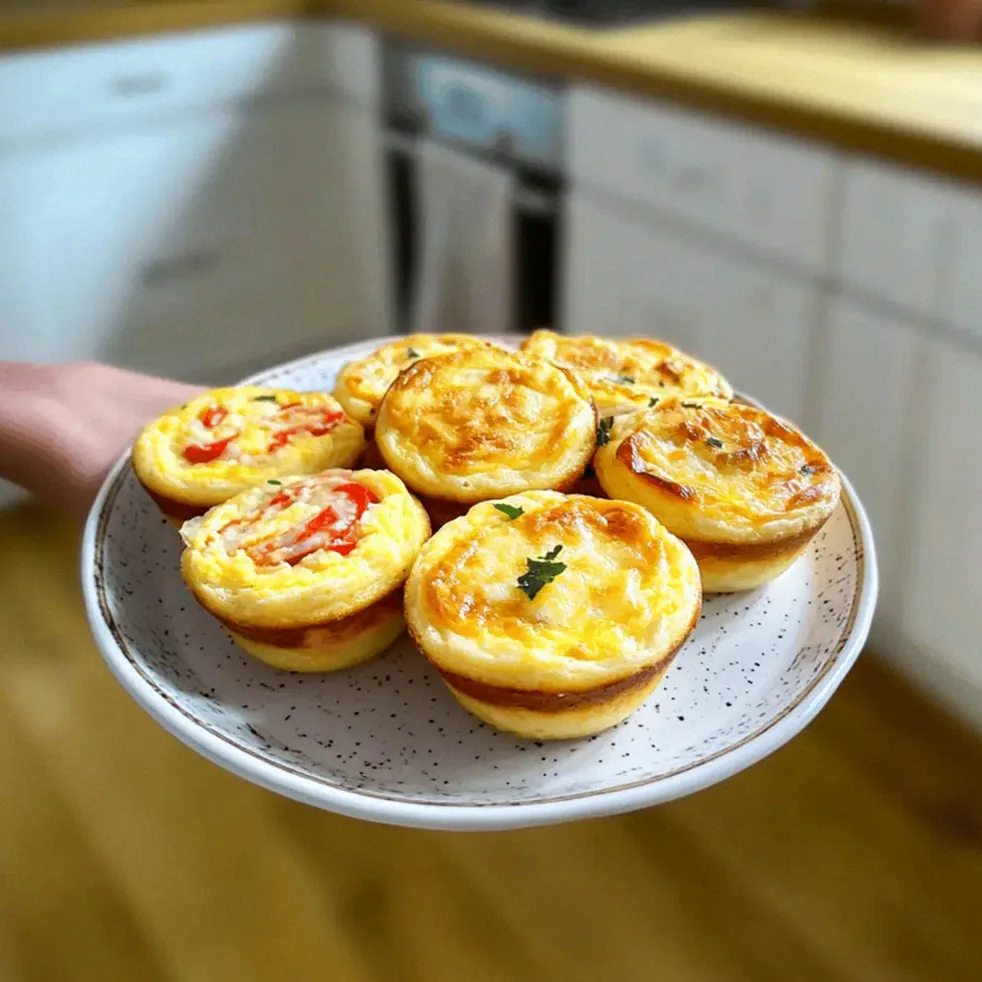 Pyszne wytrawne muffinki jajeczne z serem wiejskim na każdą porę! – Schritt 2