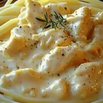 Pyszny Ragout z Kurczaka w Sosie Czosnkowo-Śmietanowym