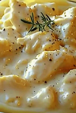 Pyszny Ragout z Kurczaka w Sosie Czosnkowo-Śmietanowym