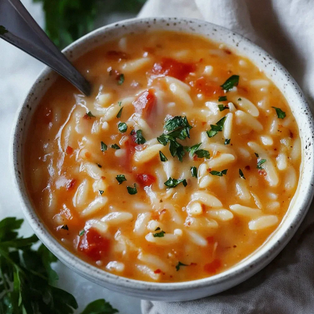 Rozgrzewająca włoska zupa z makaronem orzo, idealna na chłodne dni – Schritt 1