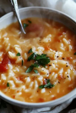Rozgrzewająca włoska zupa z makaronem orzo, która oczaruje każdego